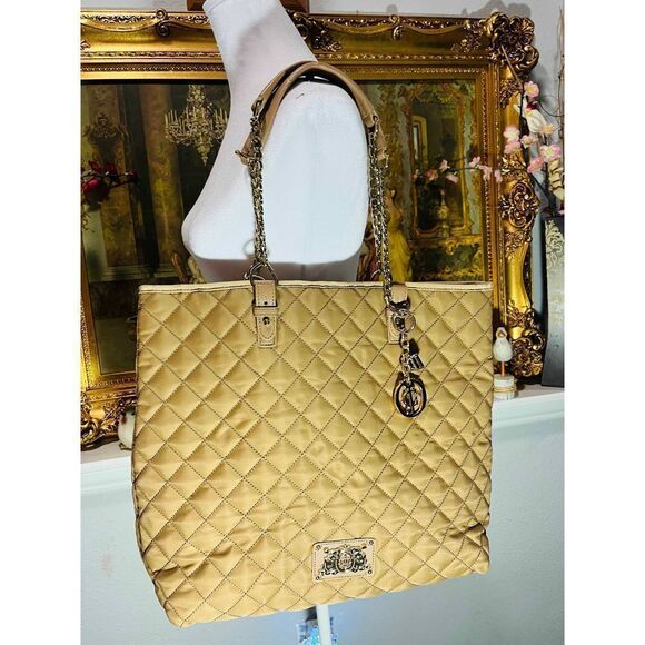 NWT Juicy Couture quilt tote bag - Picture 1 of 9